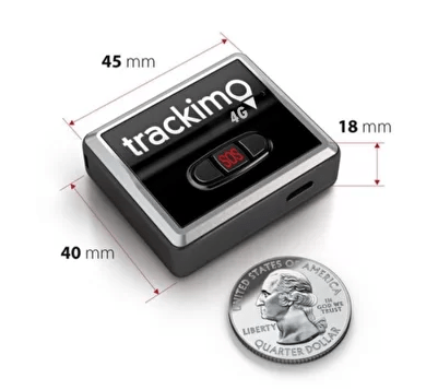 Trackimo 4G GPS Tracker with 1 Year LTE