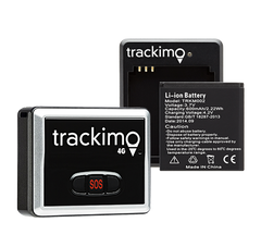 ア*ィ様 trackimo GPSトラッカー 黒 trackimo-with-charger-cradle-